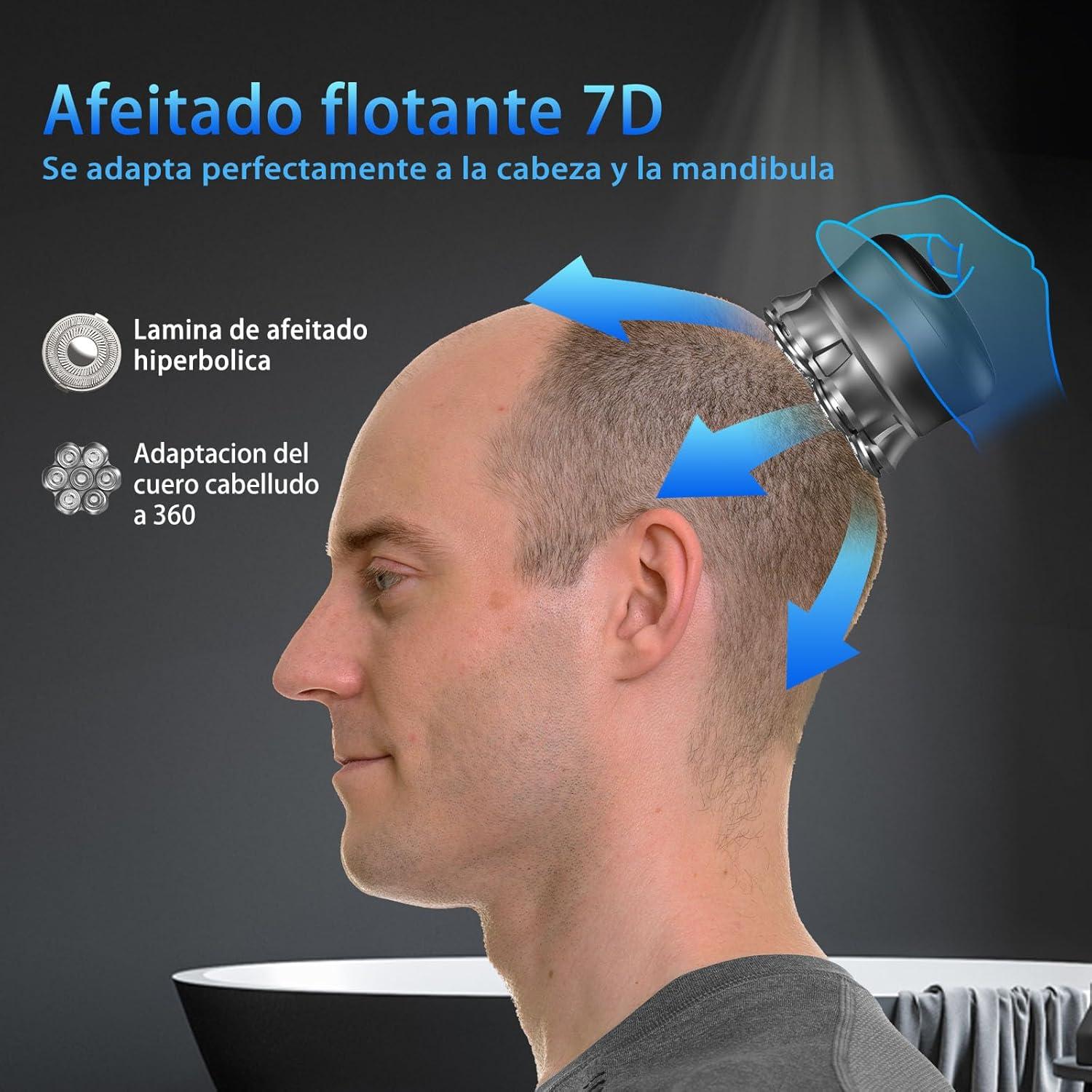 Probamos la afeitadora 7D con LED y bloqueo de viaje