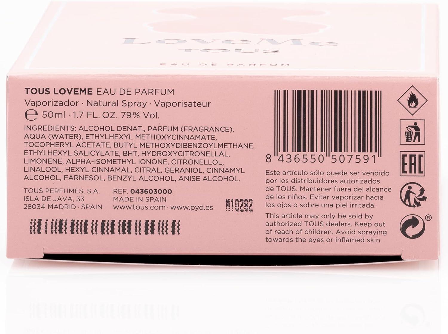 Probamos Tous LoveMe: floral y frutal en 50 ml
