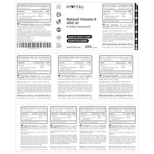 Ponemos a prueba la Vitamina E 400 UI de Hivital