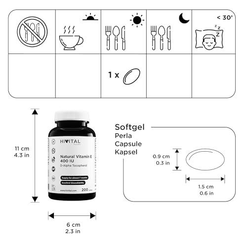 Ponemos a prueba la Vitamina E 400 UI de Hivital